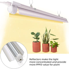Kihung LED strip detail showing dual-row chips for even plant coverage benefit