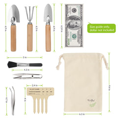 KIIZYS tools laid out on table showing variety and stainless-steel finish for durability