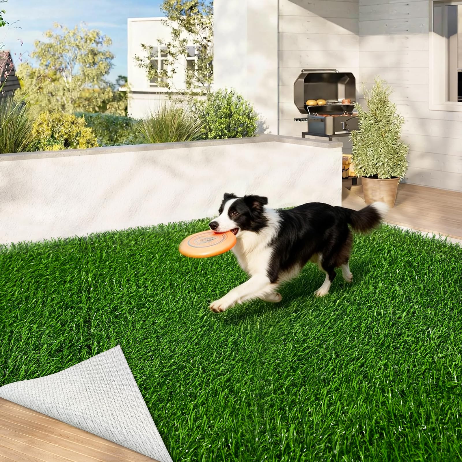 KILCLER front roll view showing full turf length and realistic greenery benefit