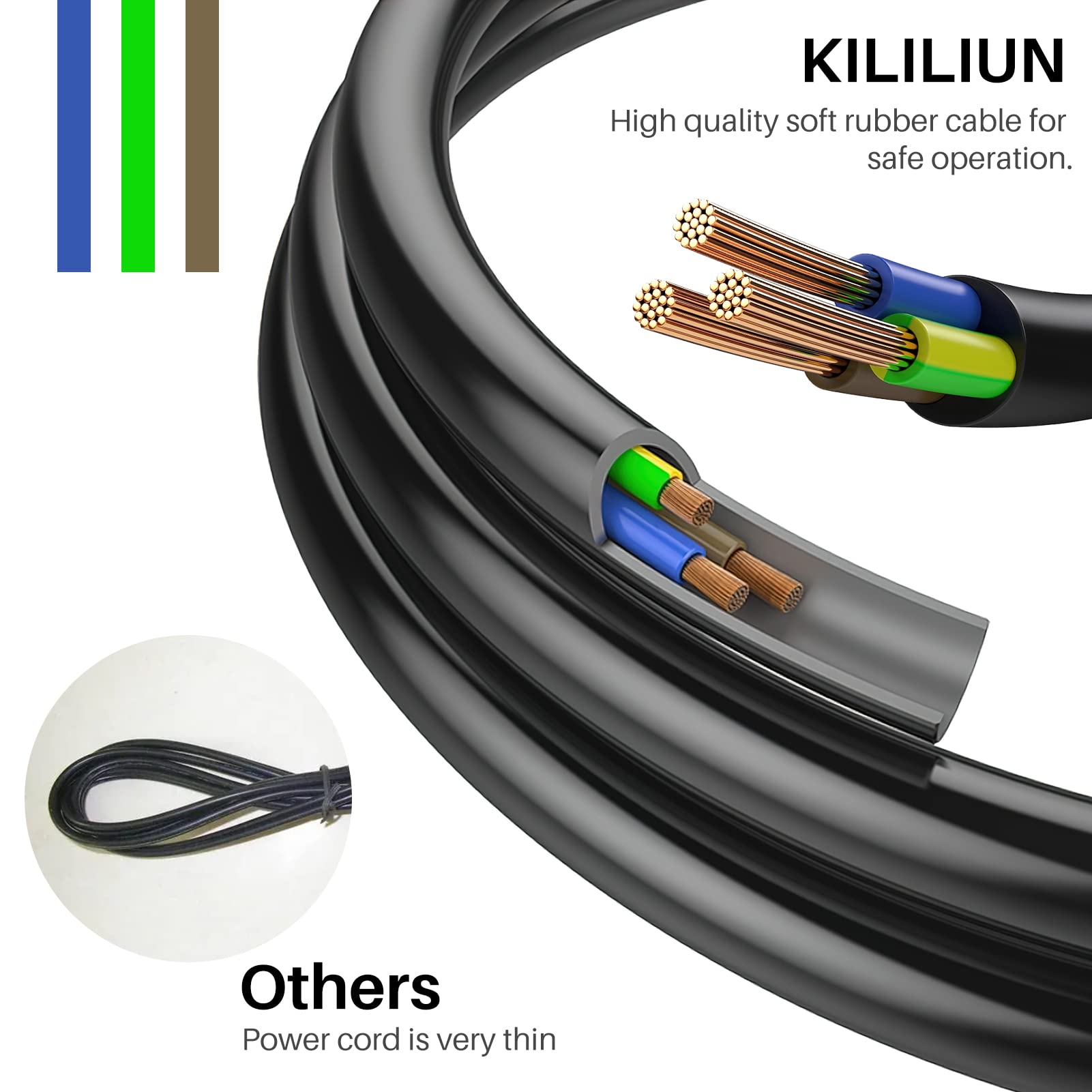 KILILIUN close-up of stainless steel tube highlighting long-lasting durability