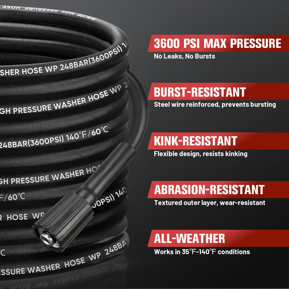 KiloSton close-up of steel wire braided core highlighting burst protection