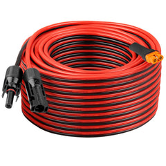 Kimbluth front view of XT60i cable showing durable jacket and ready-to-use ends
