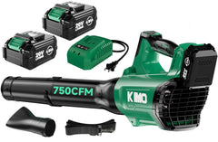 KIMO blower front view showing compact design and high airflow