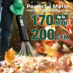 KIMO motor and vent close-up highlighting turbocharged copper motor durability