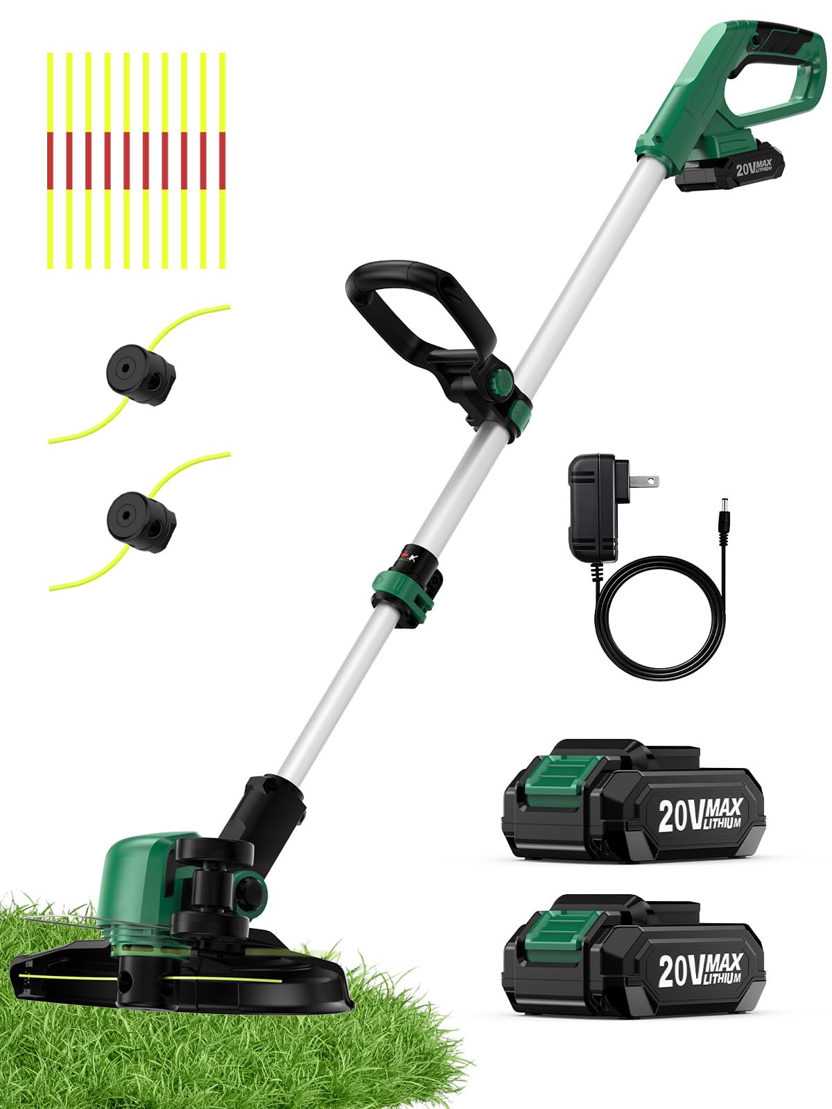 KIMO front view of trimmer showing compact design and easy handling