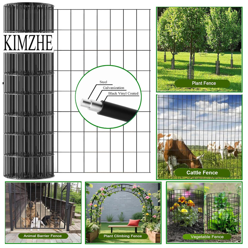 KIMZHE packaged accessories including zip ties and U-nails for immediate setup benefit