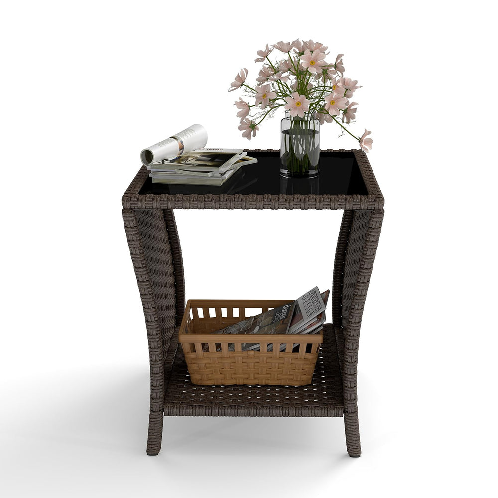 kinbor styled patio scene showing how tables enhance outdoor living