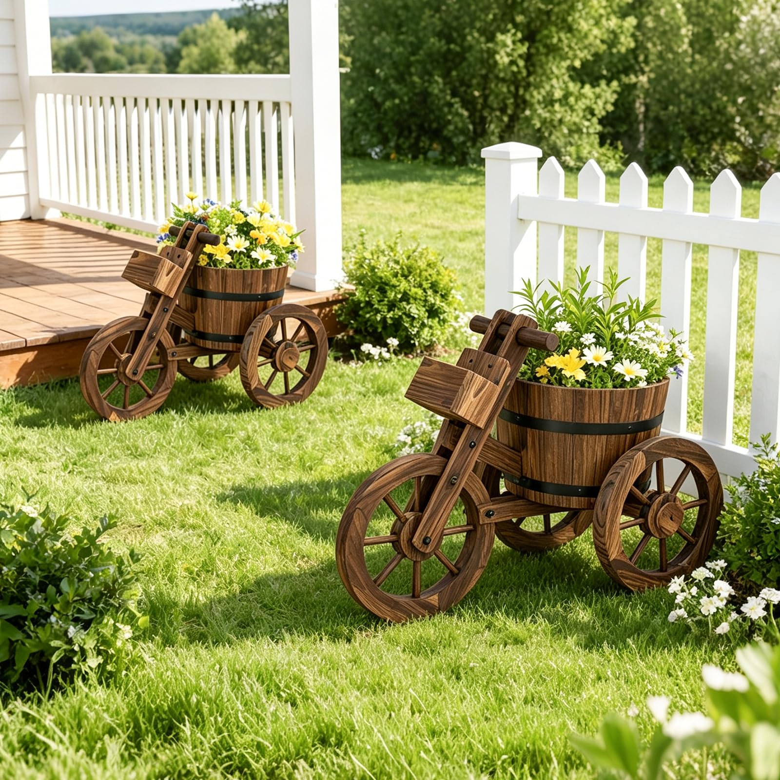 kinbor side profile showing rolling wheels and handle for easy repositioning