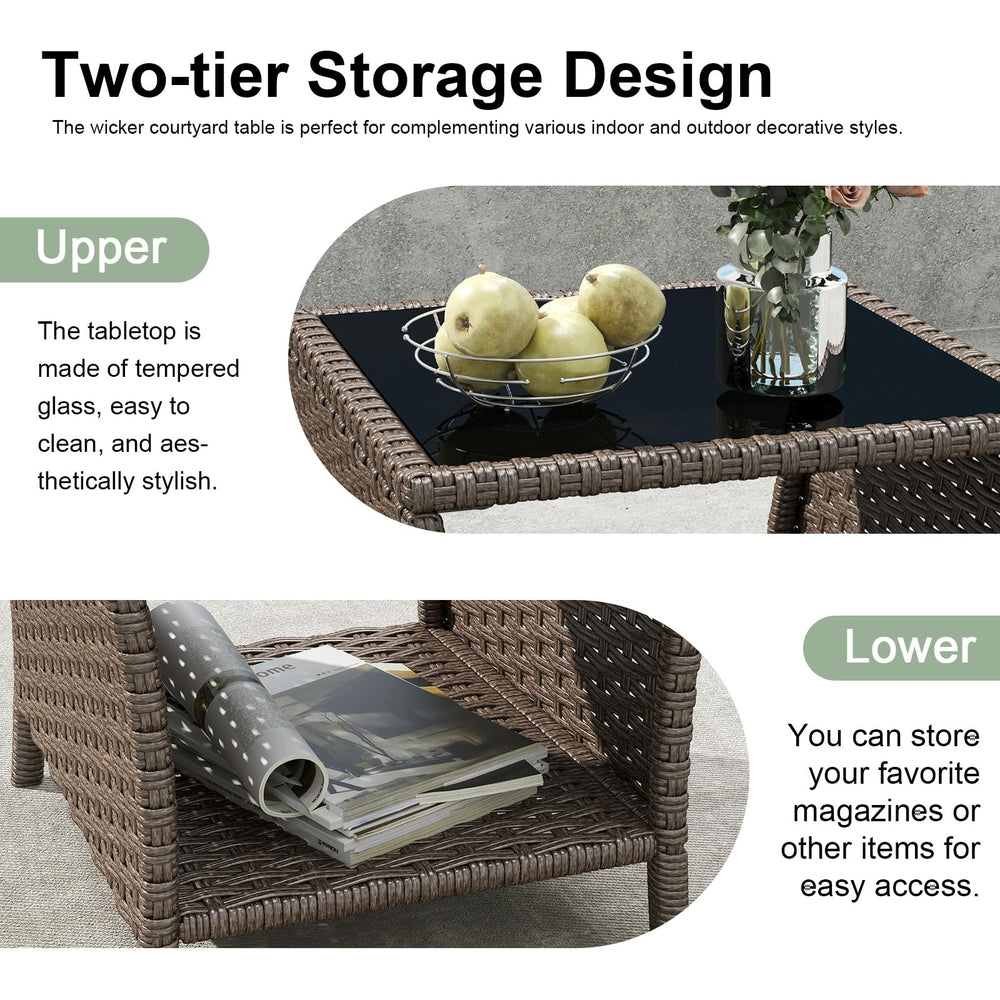 kinbor detailed wicker texture illustrating durable UV-resistant weave