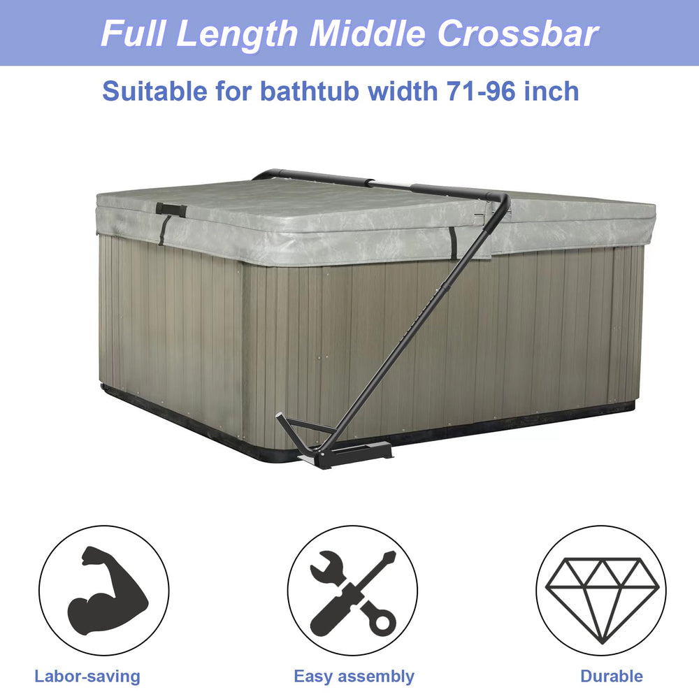 Kinchoix aluminum cradle arm detail reducing lift strain and wear