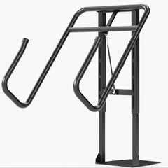 Kinchoix front-mounted cover lift showing full assembly and easier cover removal