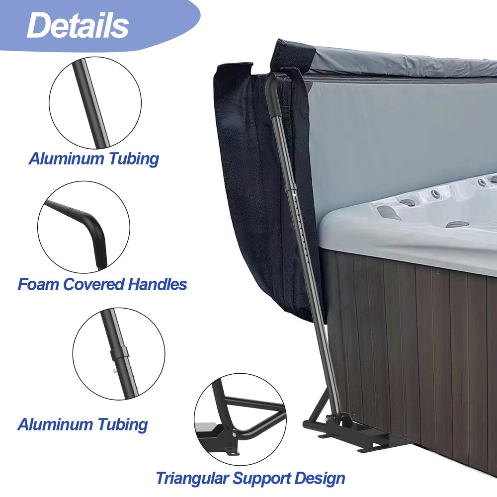 Kinchoix side profile with folded cover demonstrating compact storage