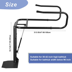 Kinchoix aluminum U-arm close-up highlighting durable lightweight cradle benefit