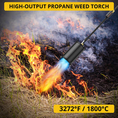KinetiFire detached torch halves for compact transport and easy storage benefit