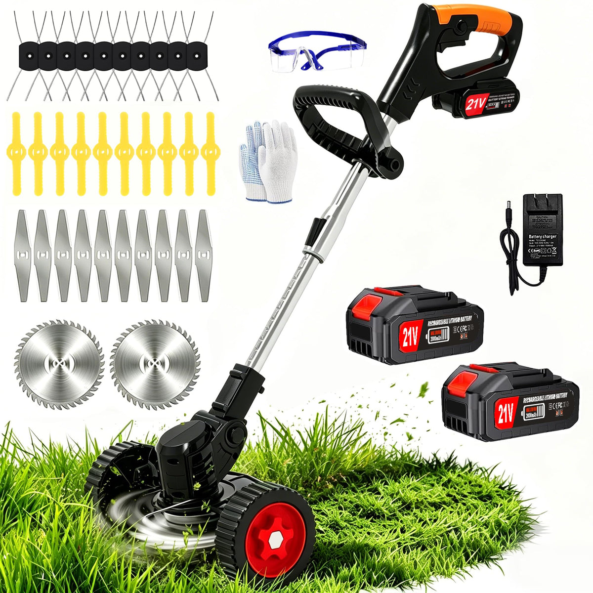 KINFIDTOW front unit with wheels showing stability and easy pushing