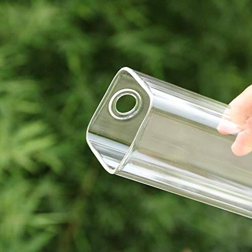 Kingbuy etched mark indicating glass material and corrosion resistance benefit