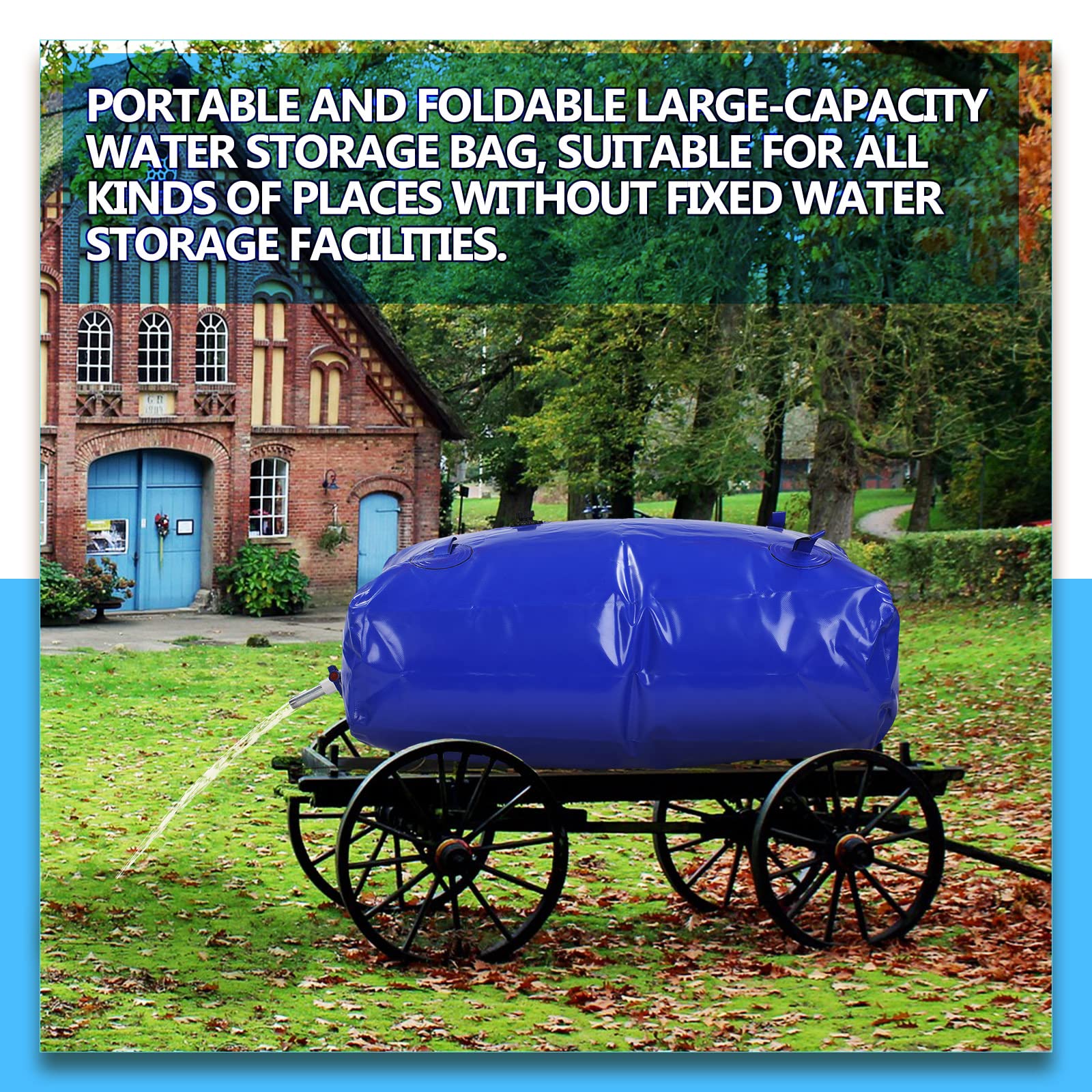 Kingdder outdoor use in garden irrigation providing temporary water supply
