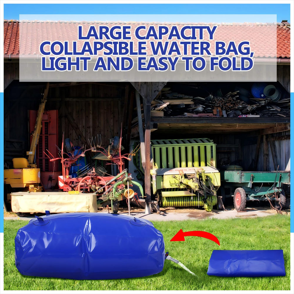 Kingdder size comparison with gallon containers for clear capacity visualization
