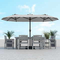 Kingdura close-up of light grey polyester canopy fabric proving UPF 50+ protection