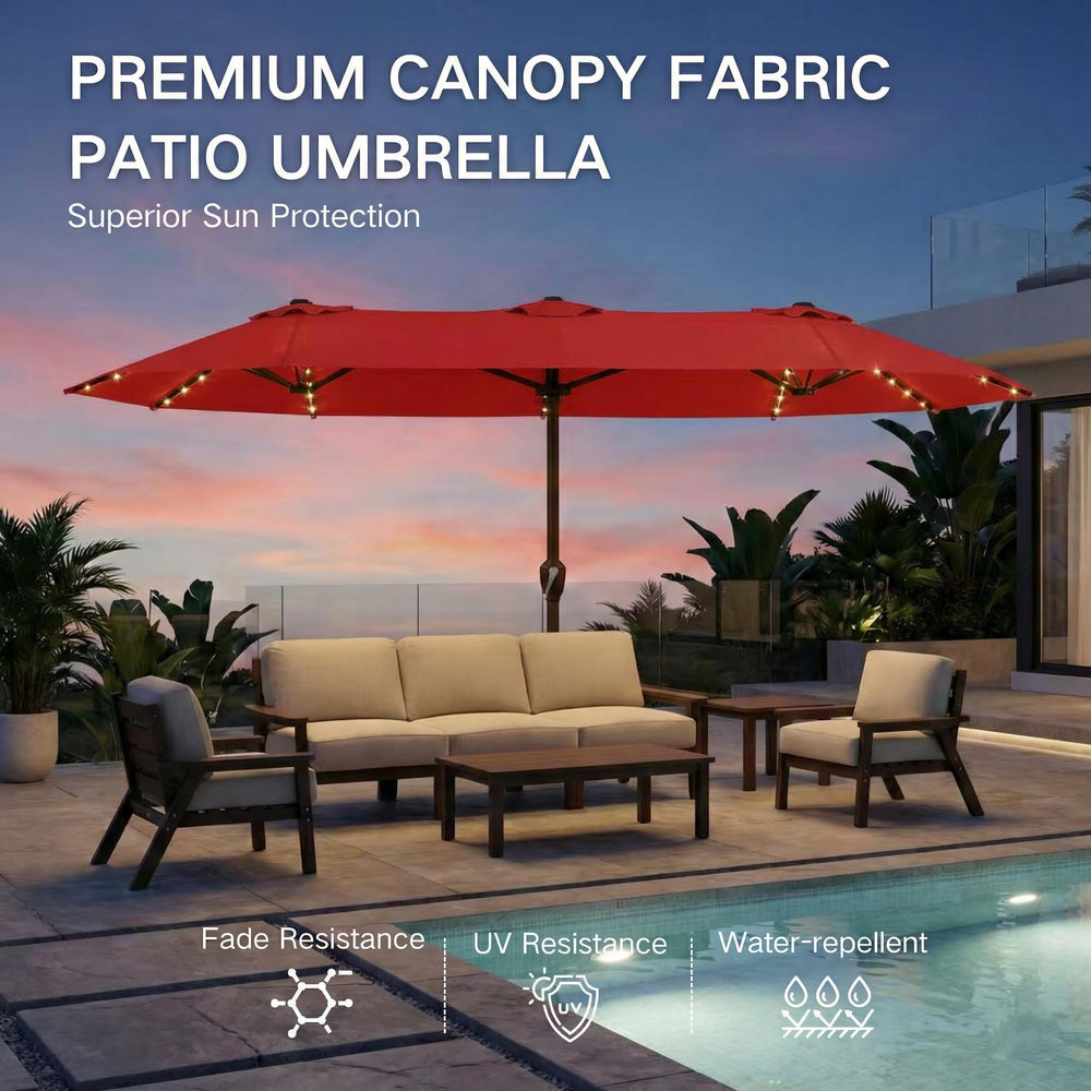 Kingdura polyester fabric texture with UPF label conveying sun protection benefit