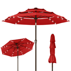 Kingdura front view full canopy showing broad shade and instant coverage