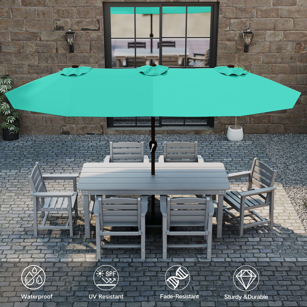 Kingdura solar panel top detail showing solar charging for evening lights benefit