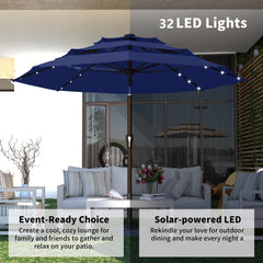 Kingdura solar panel top detail showing eco-friendly charging capability