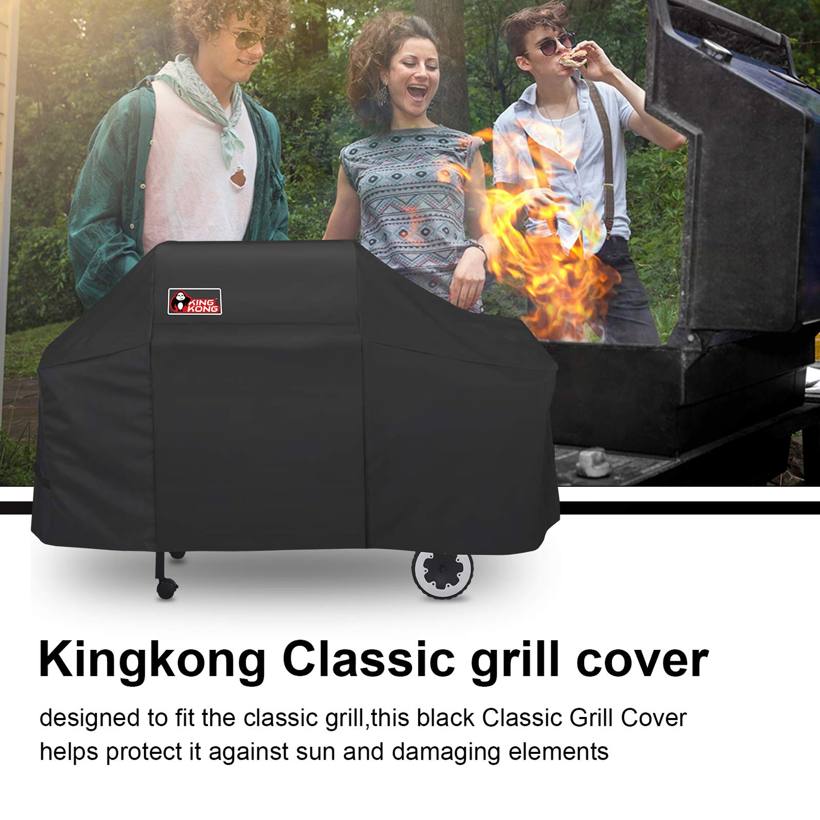 Kingkong lifestyle backyard setting showing outdoor protection and neat appearance