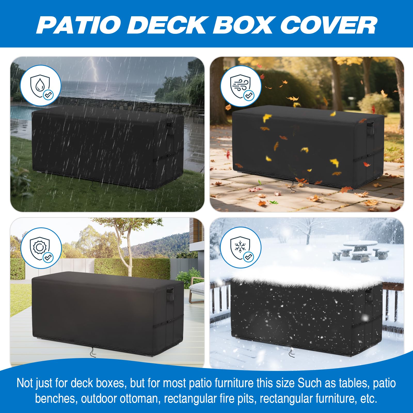 Kingling folded compact storage illustrating easy off-season storage and portability