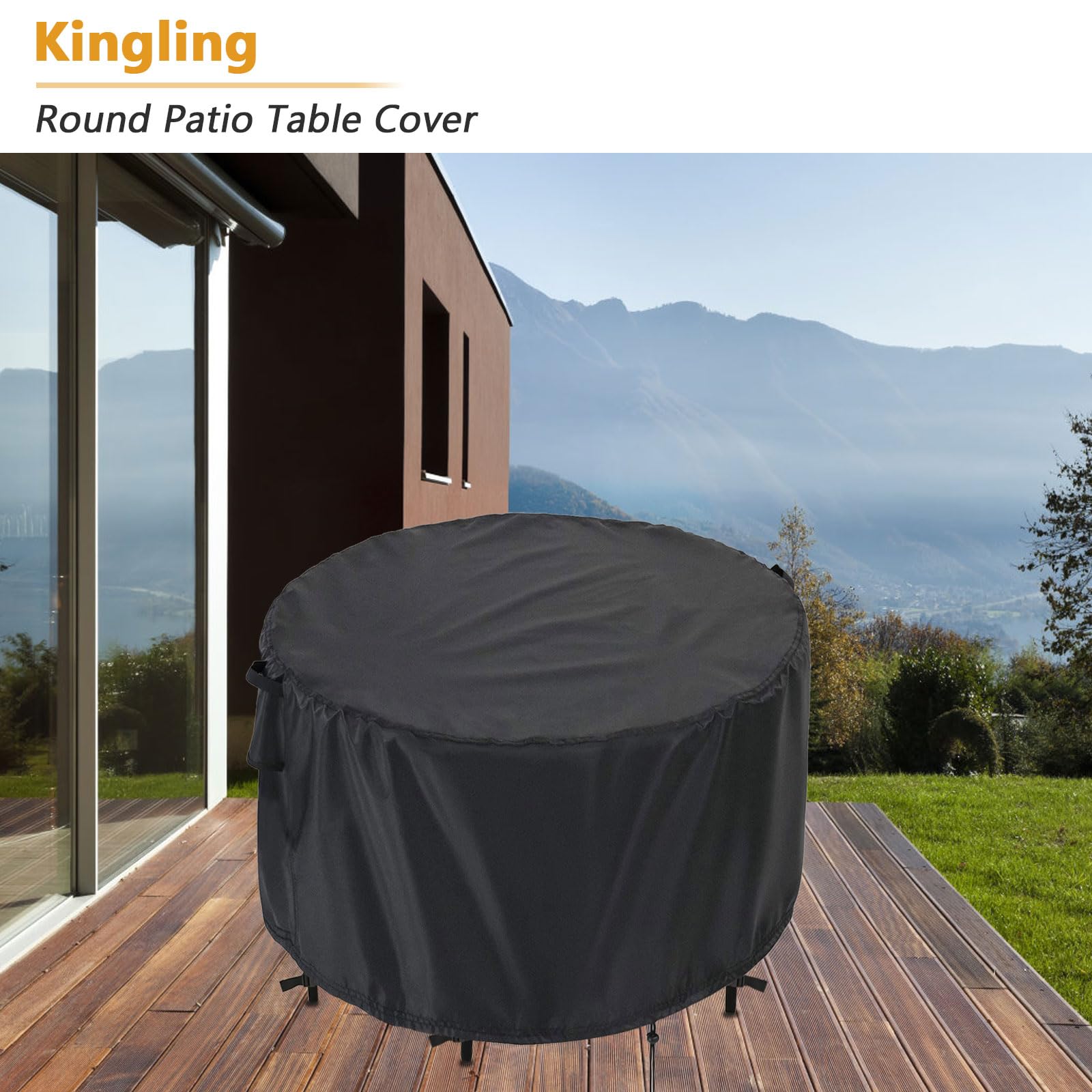 Kingling folded cover packed for compact storage saving space