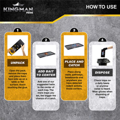 KINGMAN PRIME connector pieces detail showing how to expand boards for wider coverage