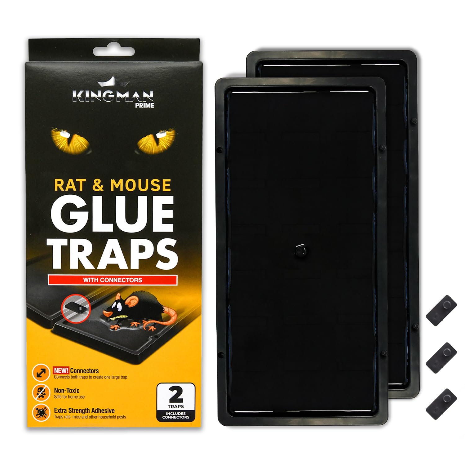 KINGMAN PRIME front packaging showing 6-pack value and large boards for quick control