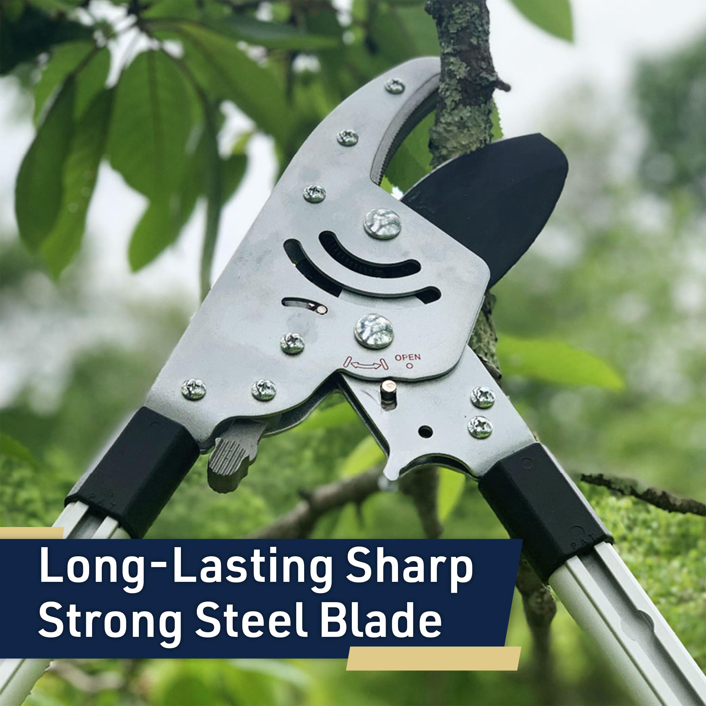Kings County Tools cutting a 2-inch branch illustrating capacity and efficient performance