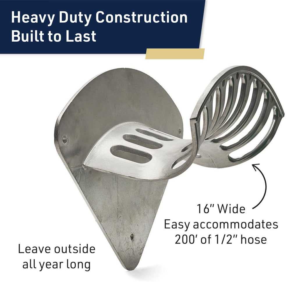 Kings County Tools with tape measure for scale showing 16-inch width and capacity benefit