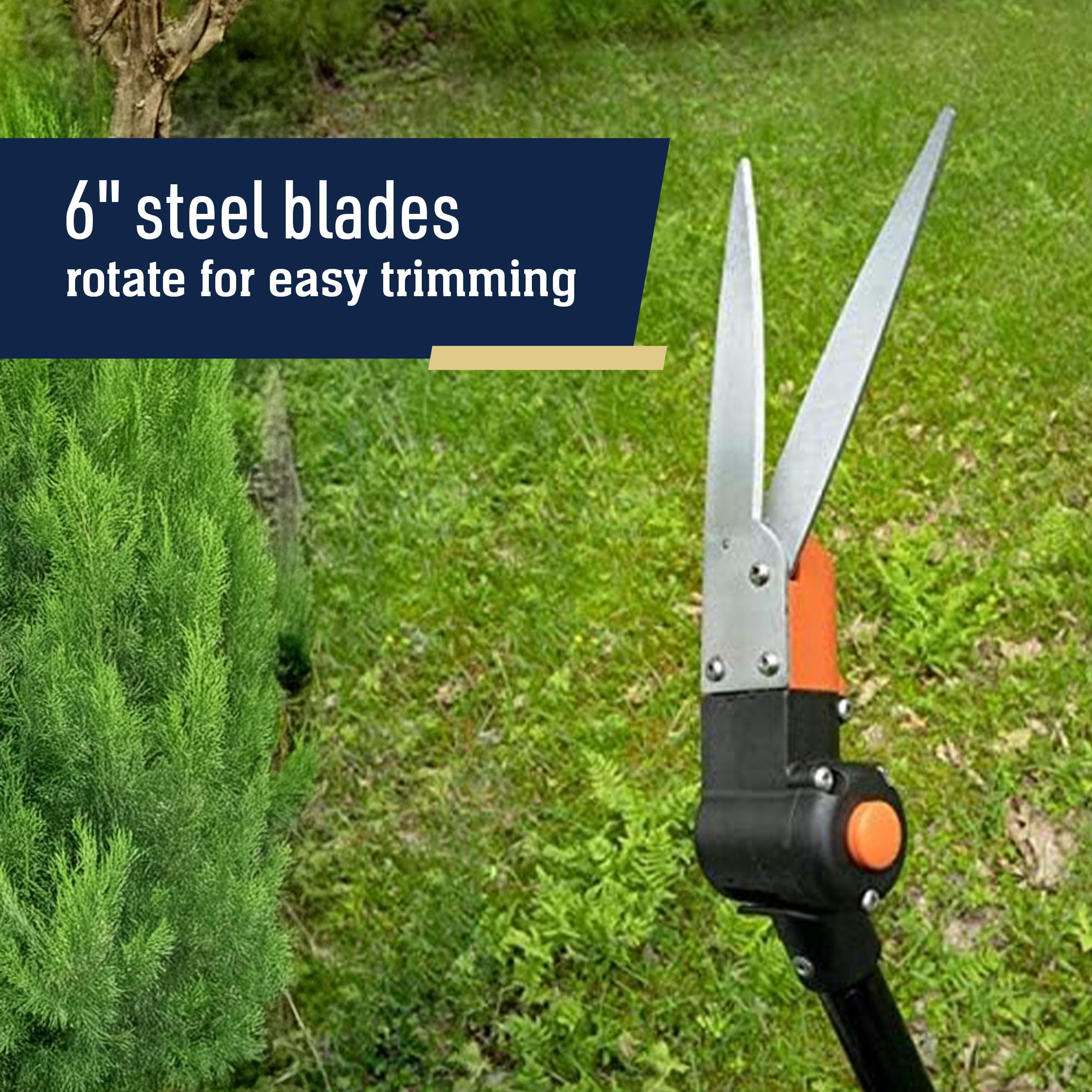 Kings County Tools edging grass along walkway for precise, tidy borders