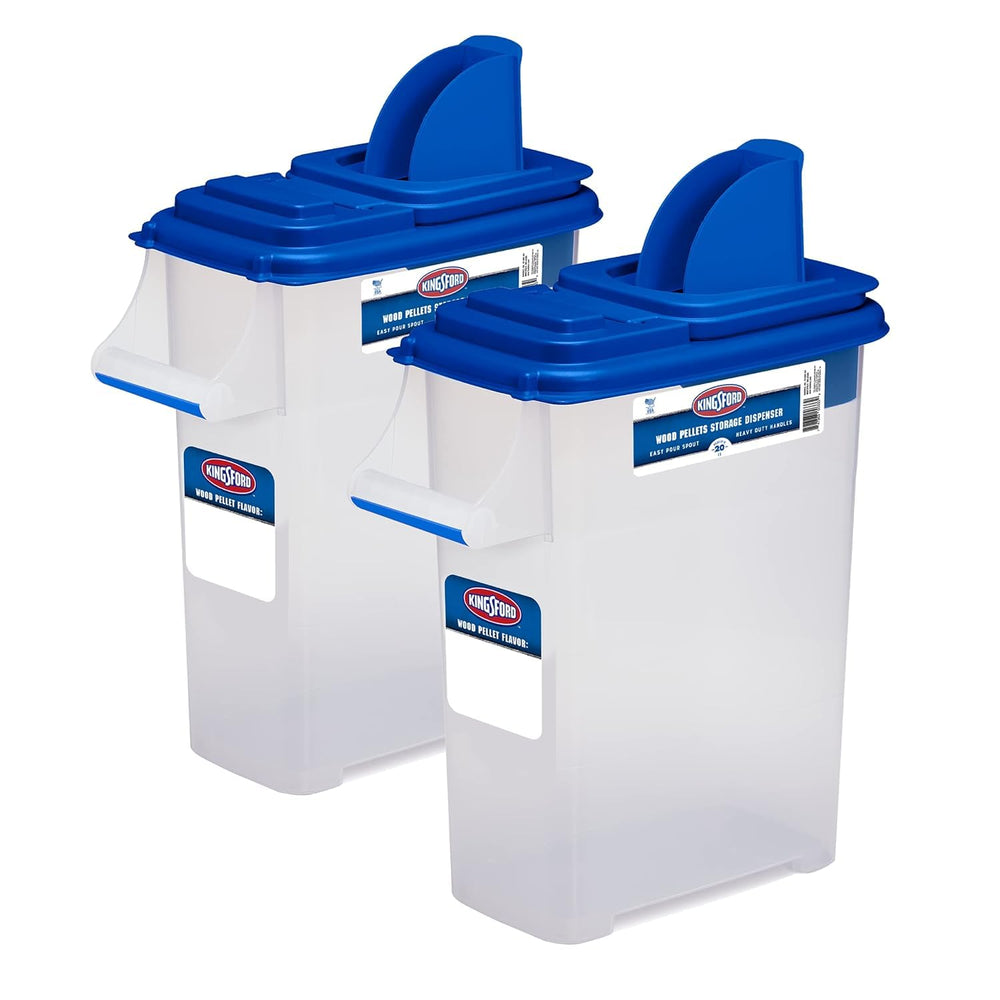 Buddeez Kingsford front view showing tidy two-pack and organized storage benefit