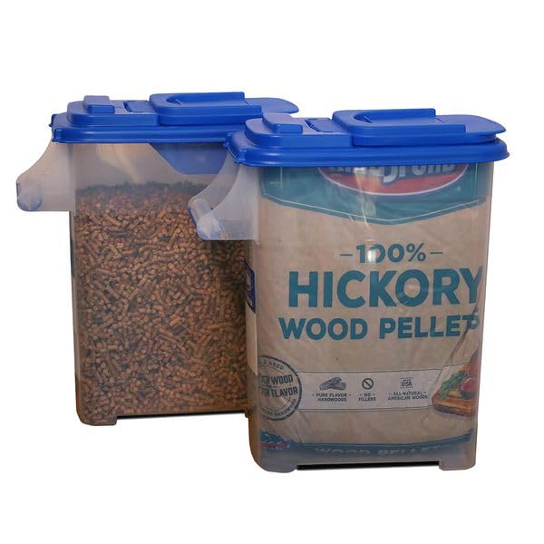 Buddeez Kingsford interior with pellets showing moisture protection benefit