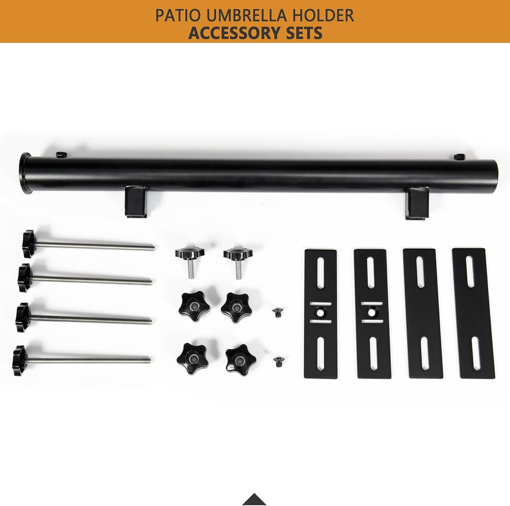 KINGSHANHAI hardware and installation components laid out for easy setup