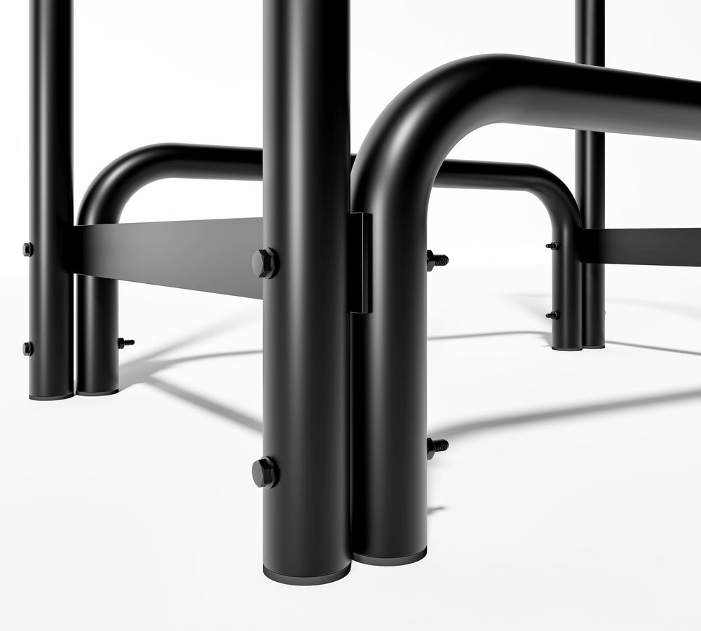Kingson disassembled and stacked for storage showing seasonal convenience benefit