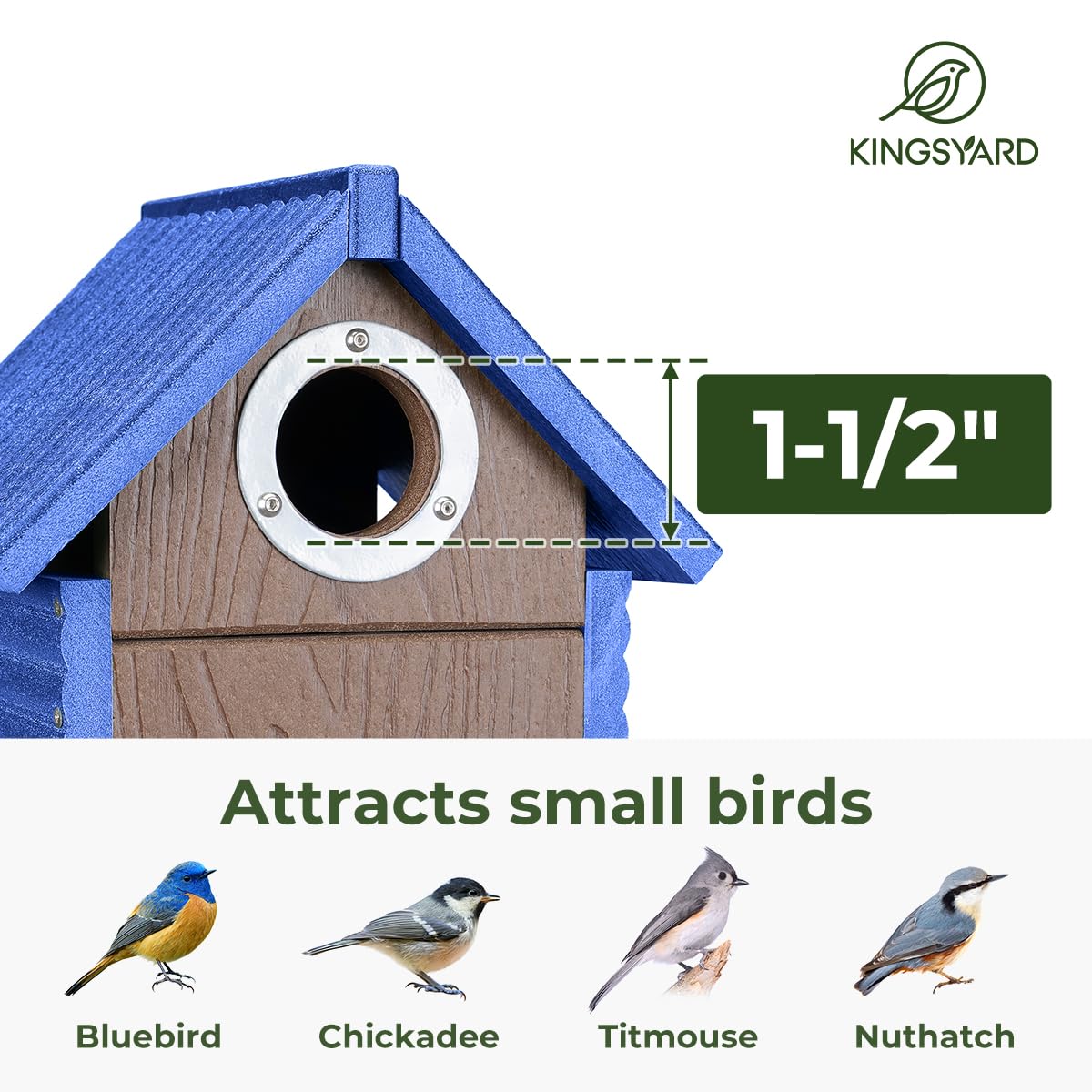 Kingsyard roof vents close-up improving air circulation and nest comfort