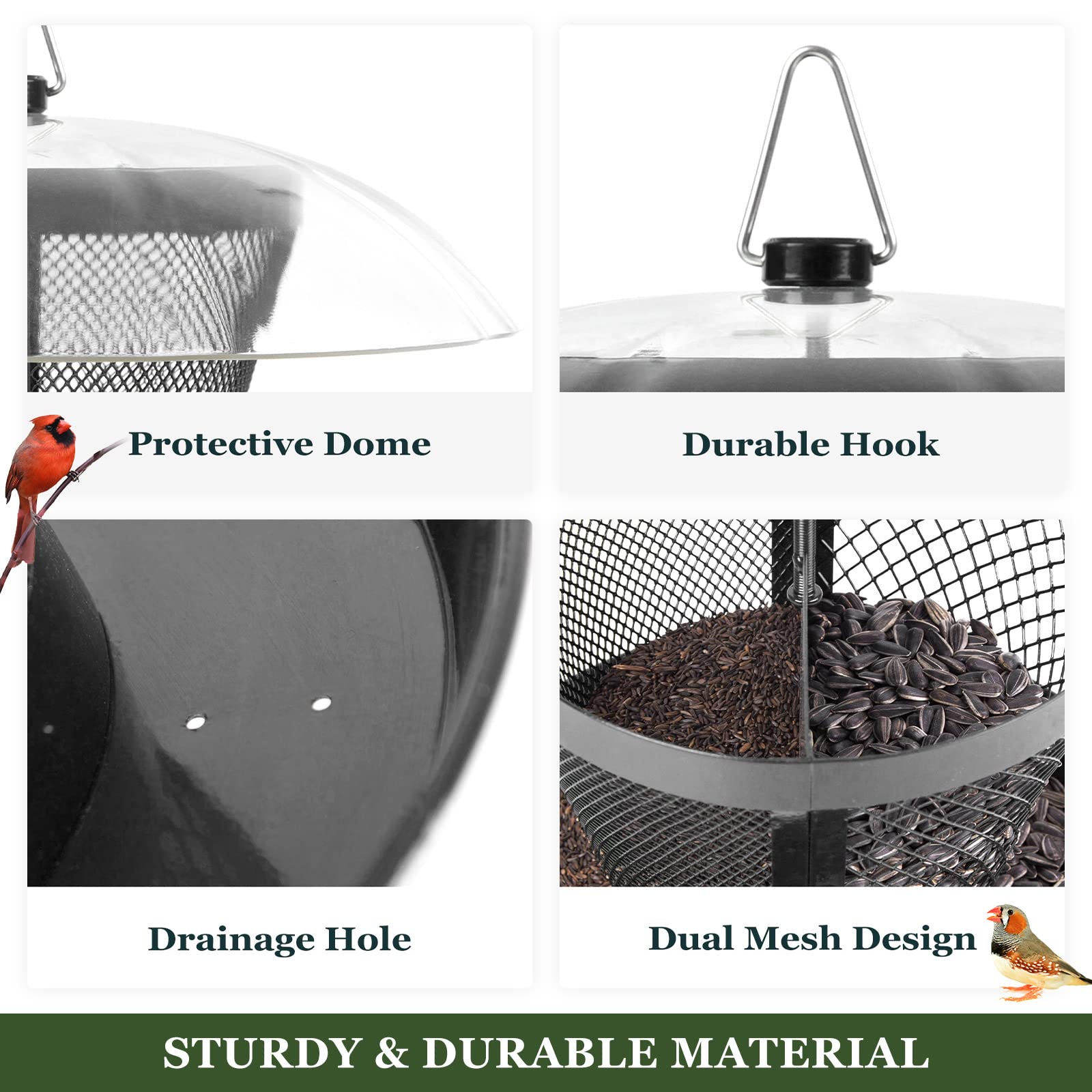 Kingsyard top-fill open dome demonstrating easy refilling benefit