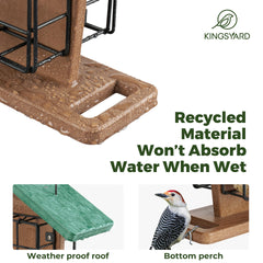 Kingsyard top view highlighting sturdy hanging rope for secure outdoor placement