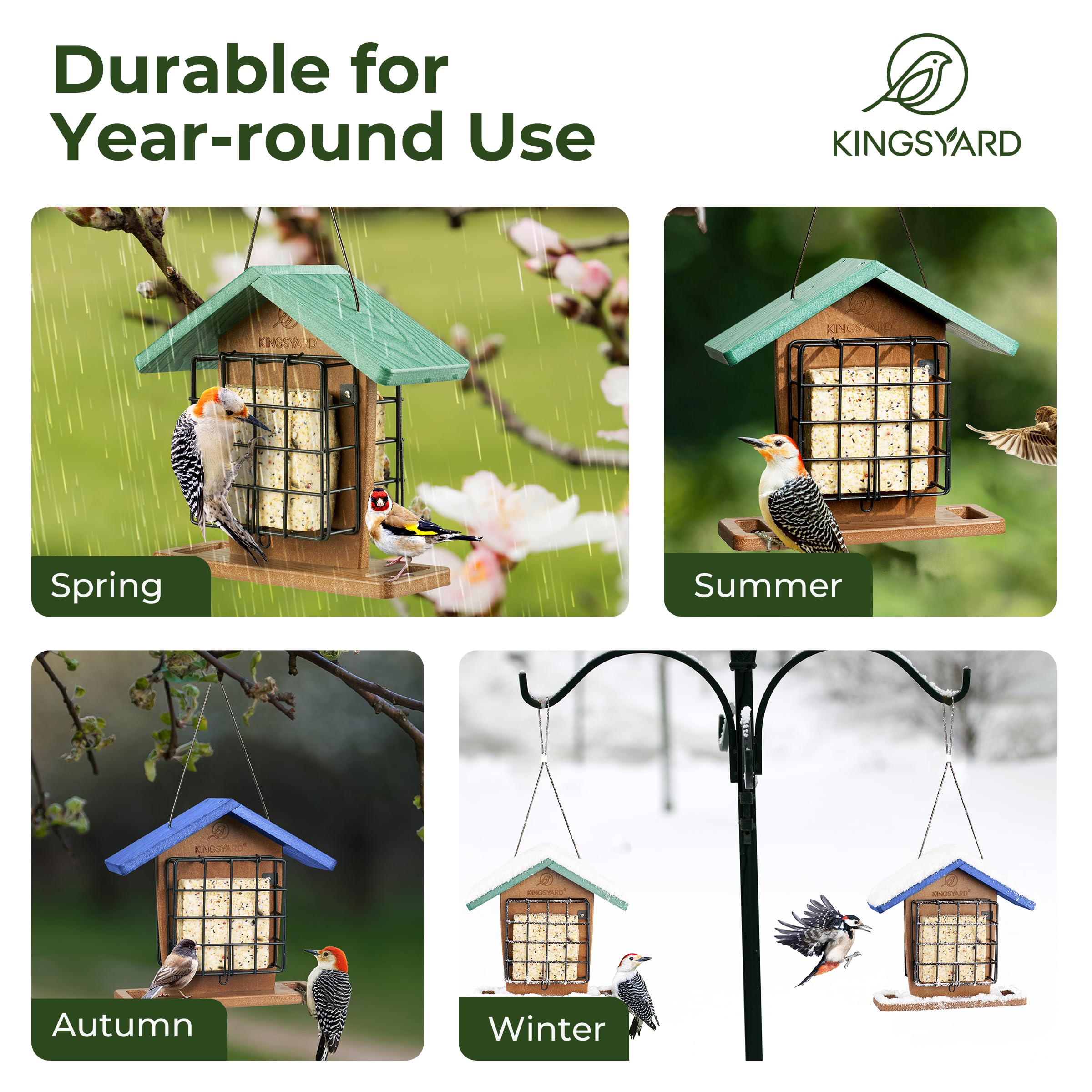 Kingsyard weatherproof plastic texture illustrating durability against elements