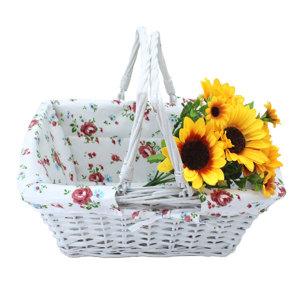KINGWILLOW basket attached to bike for lightweight transportation benefit