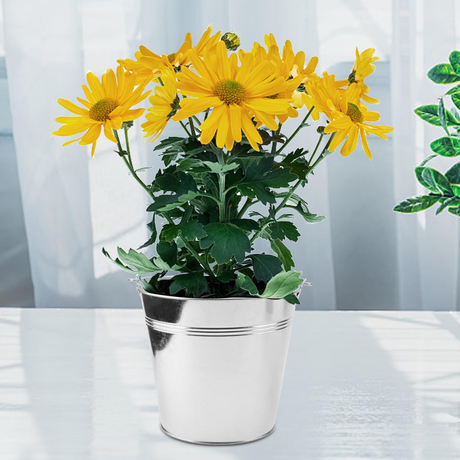 KINJOEK hand-painted DIY bucket showcasing customization potential