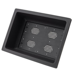 KINJOEK pot held in hands to show 14 x 10.3 x 4.1 inch scale for easy handling