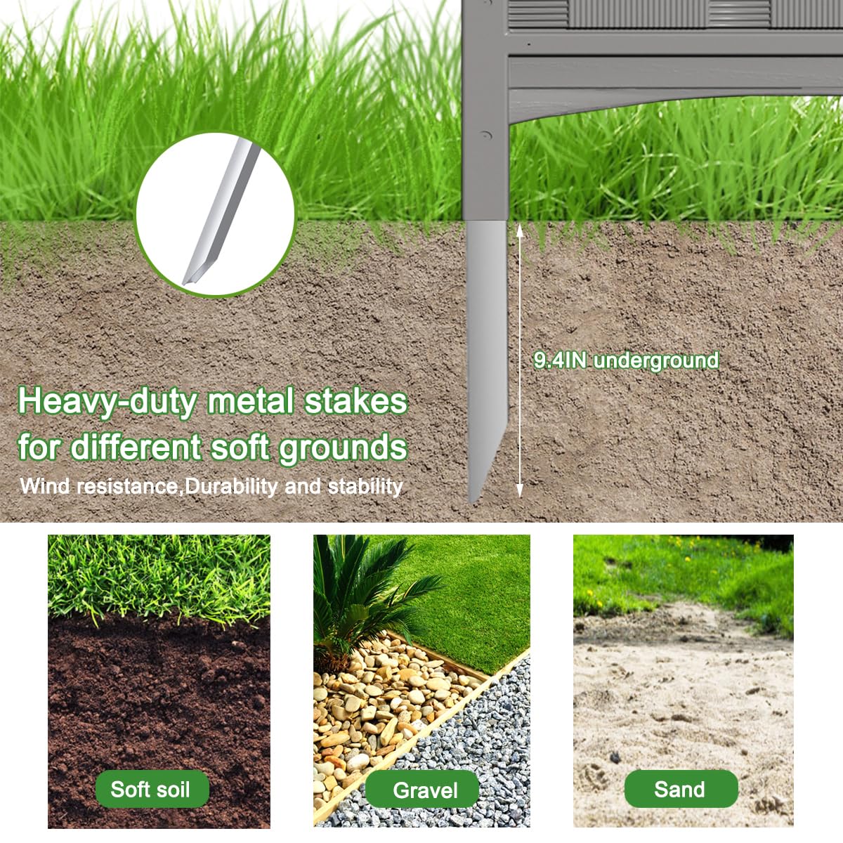 KINYING panel beside trash can illustrating size and coverage benefit