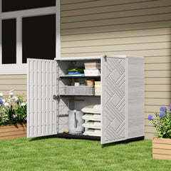 KINYING side profile placed in backyard demonstrating narrow-space fit