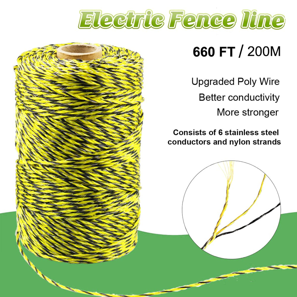 Kiouposy wire close-up showing six stainless strands and nylon fibers for reliable conductivity