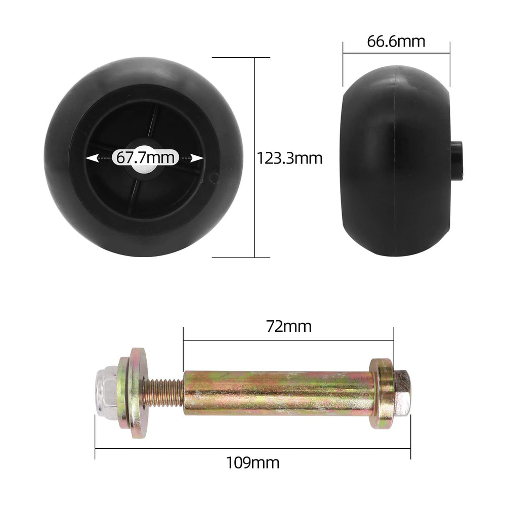 kipa hub offset detail showing 2.5-inch offset for correct deck alignment
